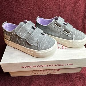 Blowfish Malibu Kids Size 6 Infants EU22 Party-T Grey  Sneakers New in Box